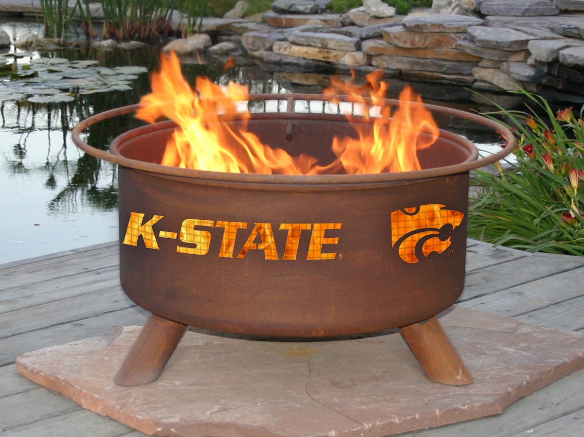 F406 Kansas State Fire Pit