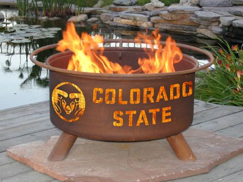 Colorado State Fire Pit - Natural Rust - 50 lbs