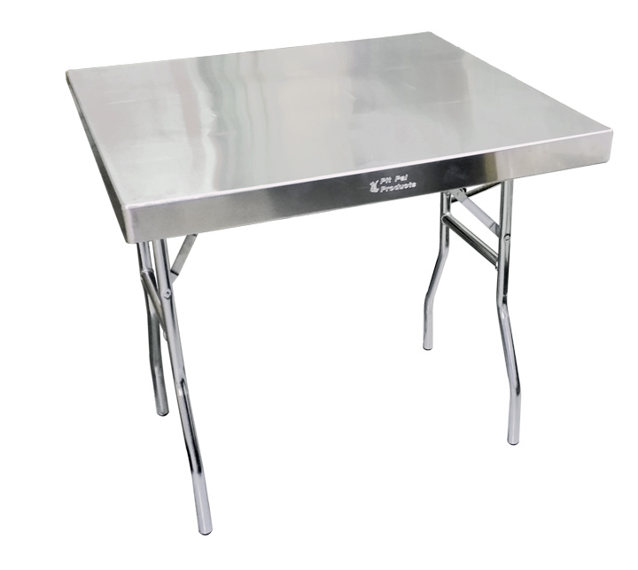 456 31 In. Square Aluminum Work Table