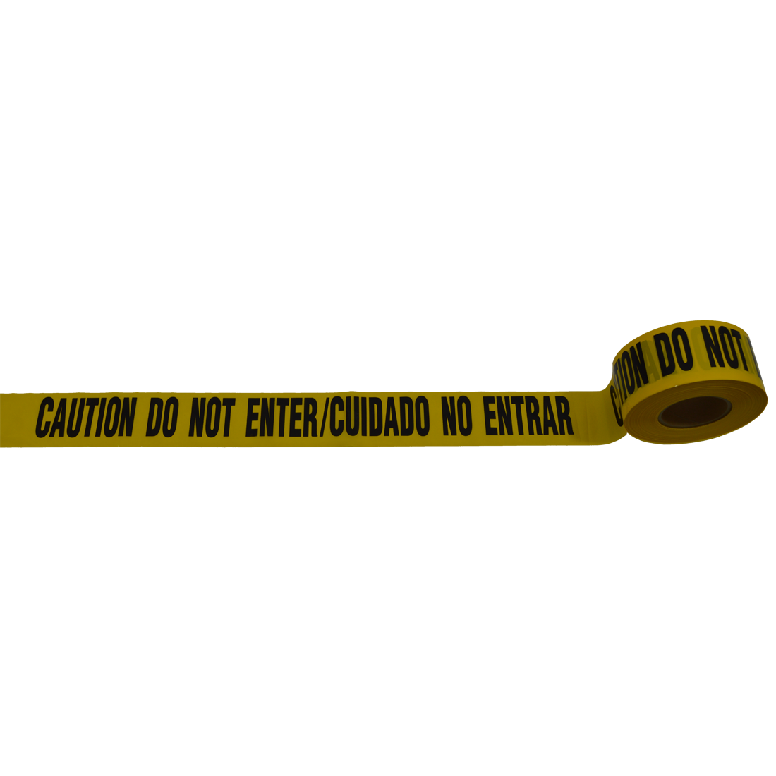 Btbl-caution Barricade Tape 2 Mil Bilingual Caution Do Not Enter & Cuidado No Entrar, 3 In. X 1000 Ft.