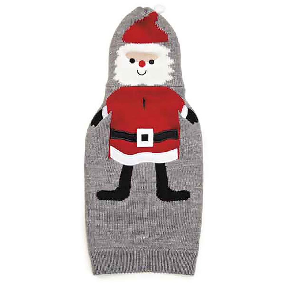 Y Ue0221 10 12 Elements Holiday Santa Dog Sweater - Extra Small