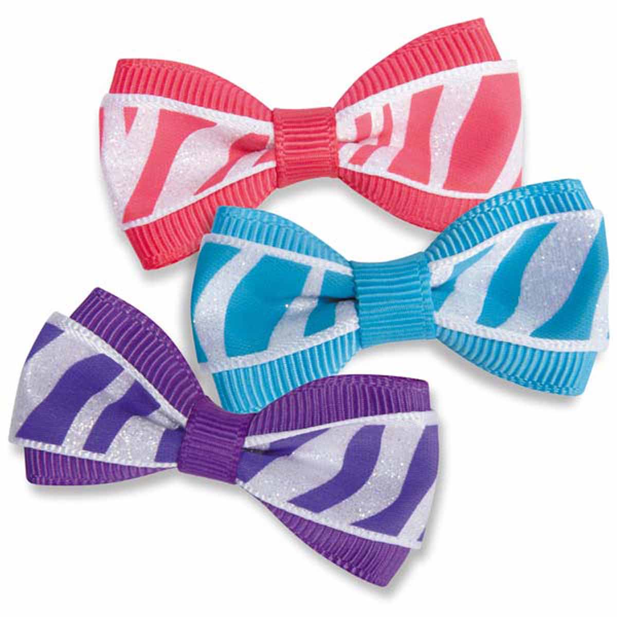 Dt9981 48 Portia Dog Bows - 6 Assorted Bows