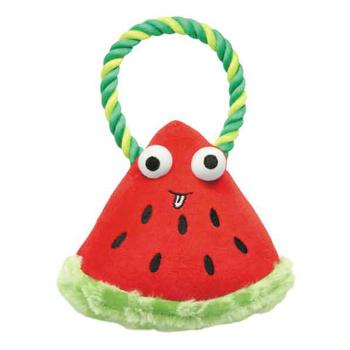 Grriggles Us1430 21 Happy Fruit Rope Tug Dog Toy - Watermelon - One Size