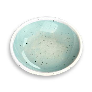 Tct3052cswtl Desert Wash Speckle Pet Saucer, Mint - One Size