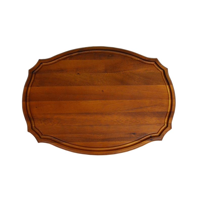 222 FIFTH 5089BR423B6K86 15 x 11 in. Scranton Wood Cutting Board Oval Brown 222 FIFTH 5089BR423B6K86 15 x 11 in. Scranton Wood Cutting Board Oval Brown