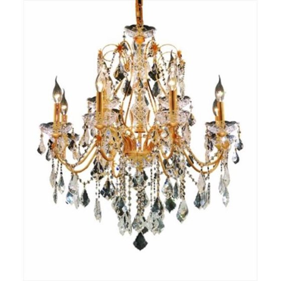 2380d36swh-ss 36 In. Karla - Large Hanging Fixture Swarovski Strass & Elements Crystals, White