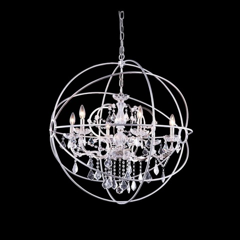 17 In. Metro - Pendant With Heirloom Handcut Clear Crystal, Polished Nickel