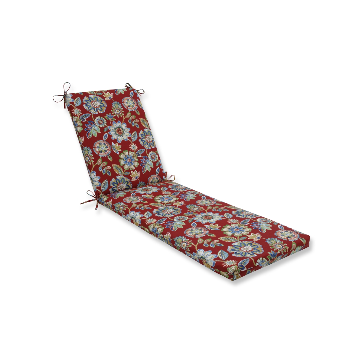 80 X 23 X 3 In. Outdoor & Indoor Daelyn Cherry Chaise Lounge Cushion, Red