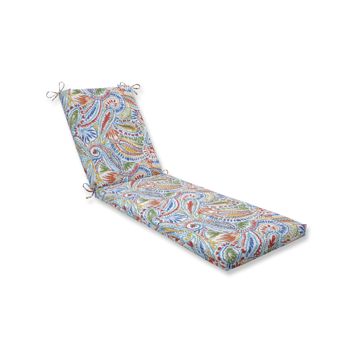 80 X 23 X 3 In. Outdoor & Indoor Ummi Multi Chaise Lounge Cushion, Multicolored