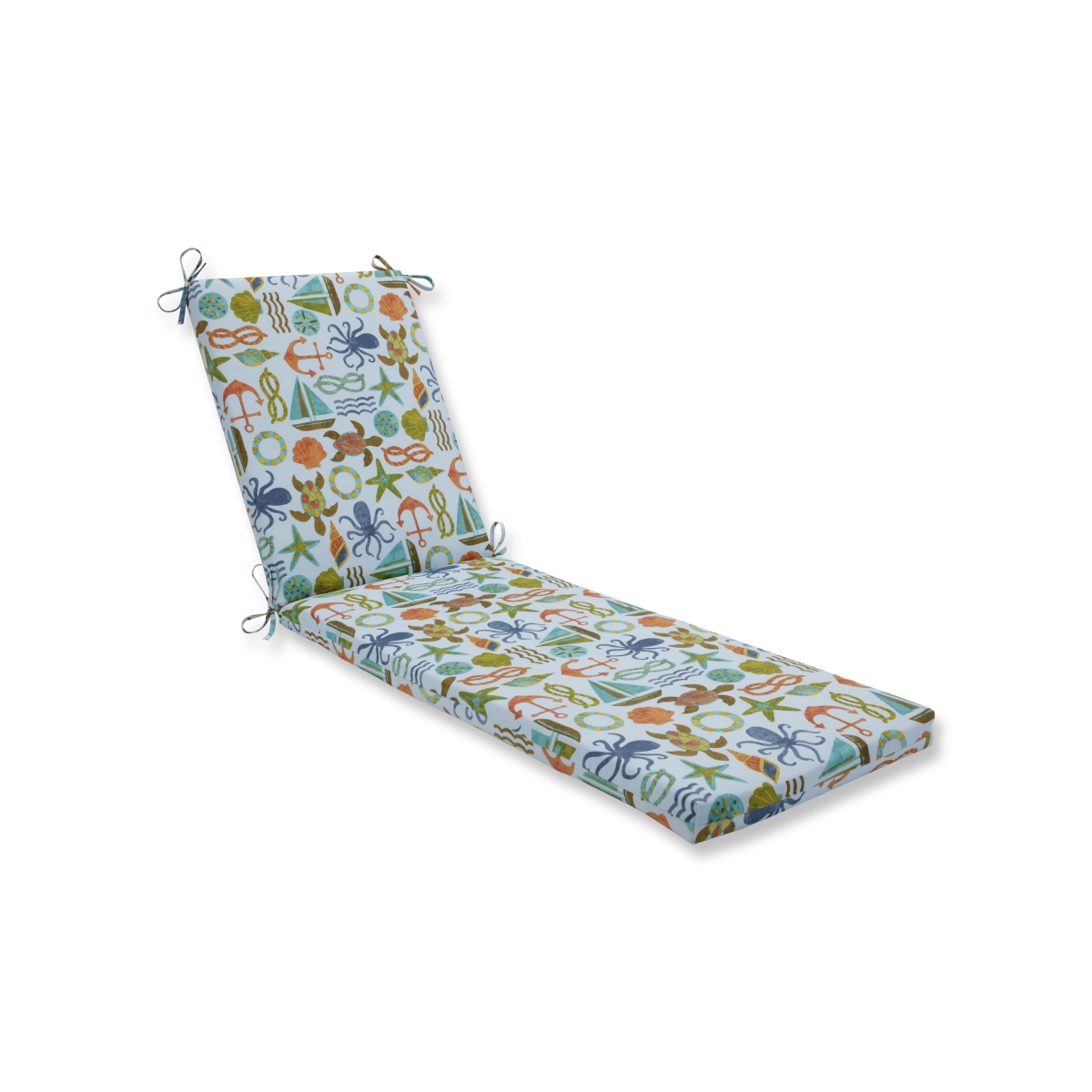 80 X 23 X 3 In. Outdoor & Indoor Seapoint Summer Chaise Lounge Cushion, Blue
