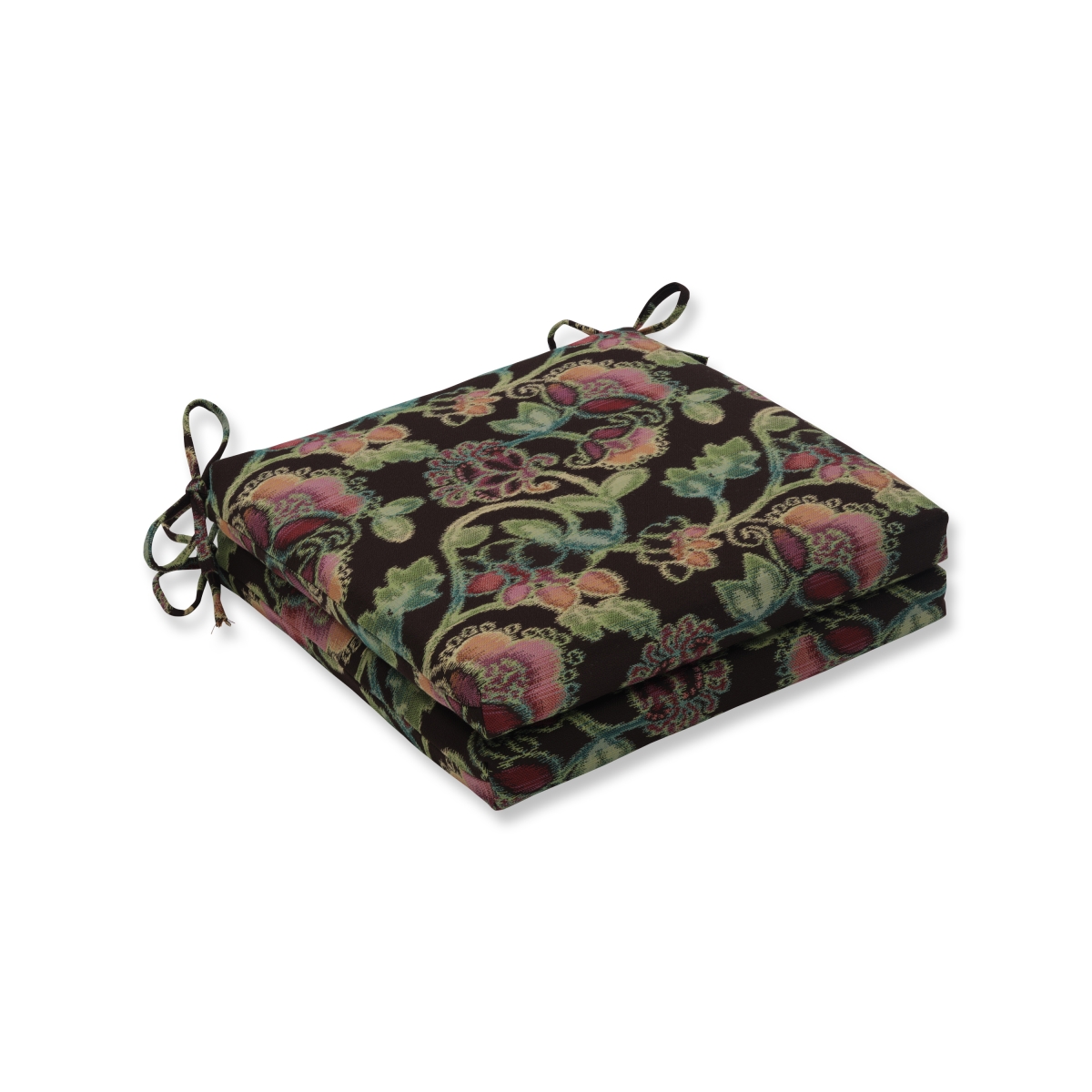 20 X 20 X 3 In. Outdoor & Indoor Vagabond Paradise Squared Corners Seat Cushion, Brown - Set Of 2