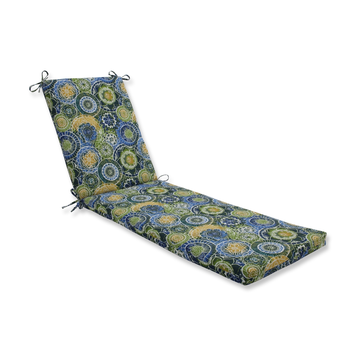 80 X 23 X 3 In. Outdoor & Indoor Omnia Lagoon Chaise Lounge Cushion, Blue