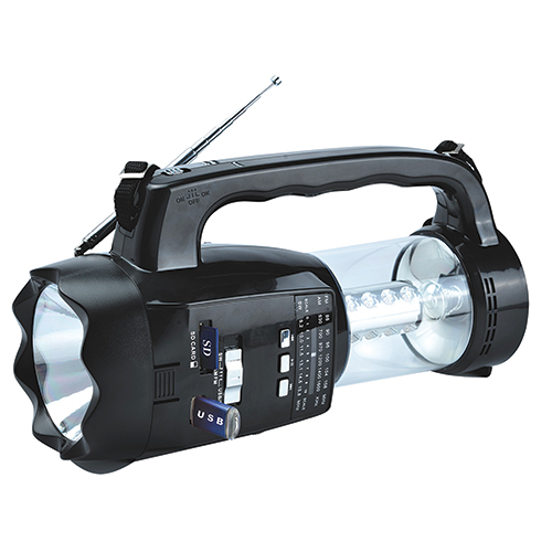 Supersonic Sc-1093 3-way Emergency Radio, Flashlight & Lantern