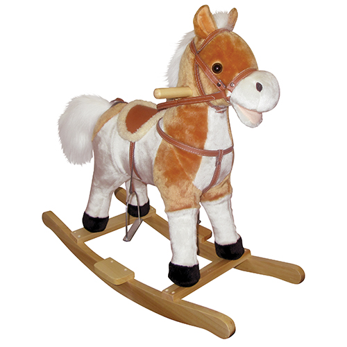 Charm 82531 Buttercup Rocking Pony With Moving Mouth & Tail - 30 X 9 X 19 In.