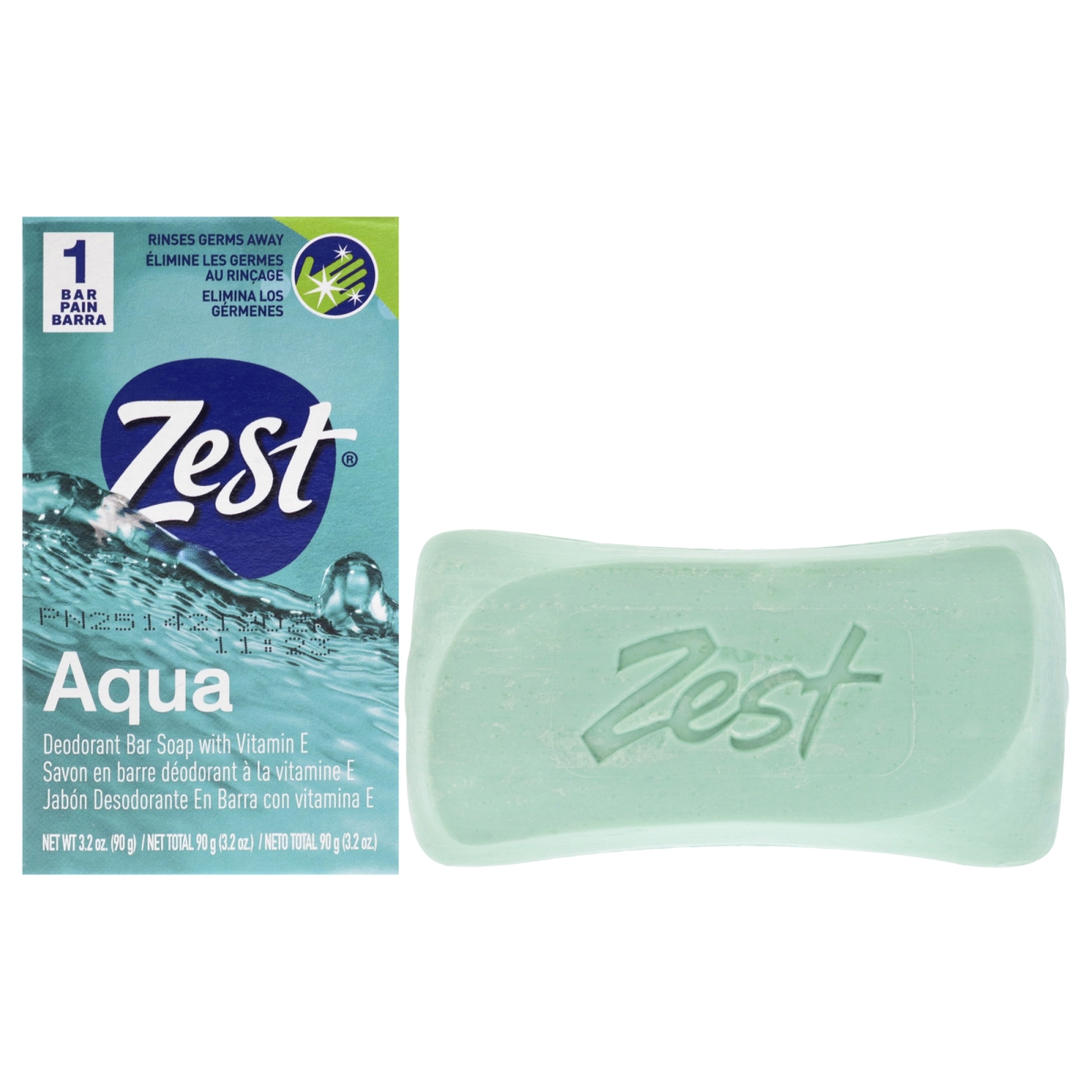 UPC 816559010007 product image for I0145959 3.2 oz Deodorant Bar Soap - Aqua | upcitemdb.com