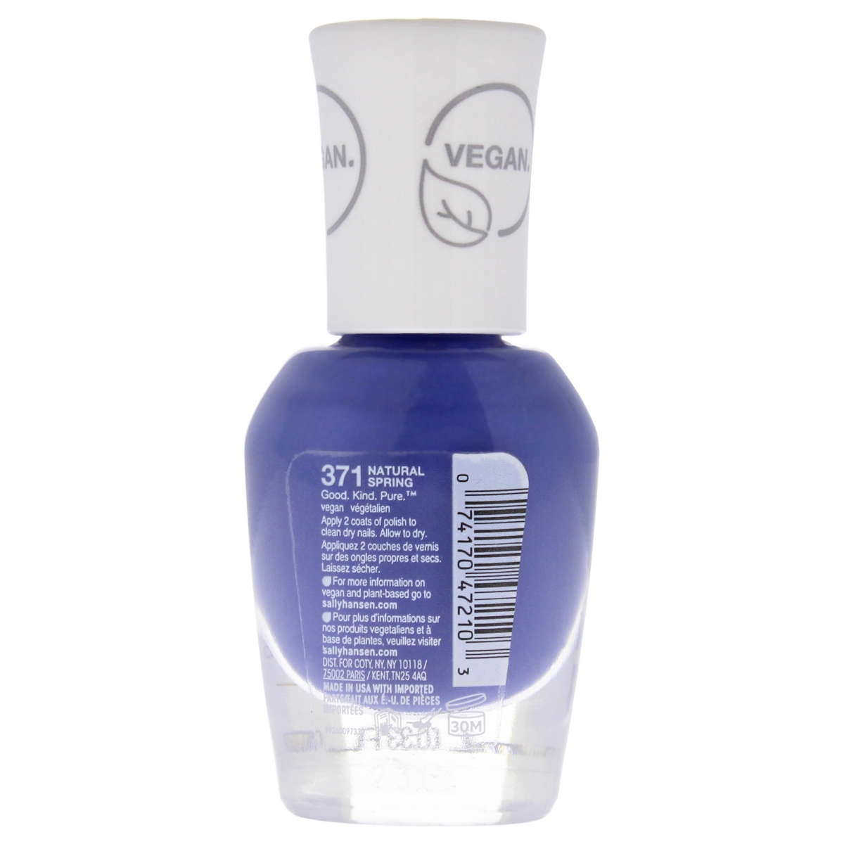 I0144801 0.33 oz Good Kind Pure Vegan Nail Polish - 371 Natural Spring