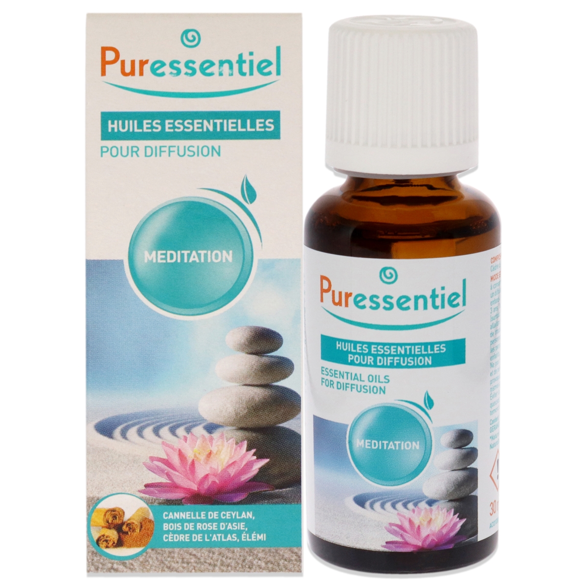 Puressentiel Huile Essentielle pour Diffusion Meditation 30 ml