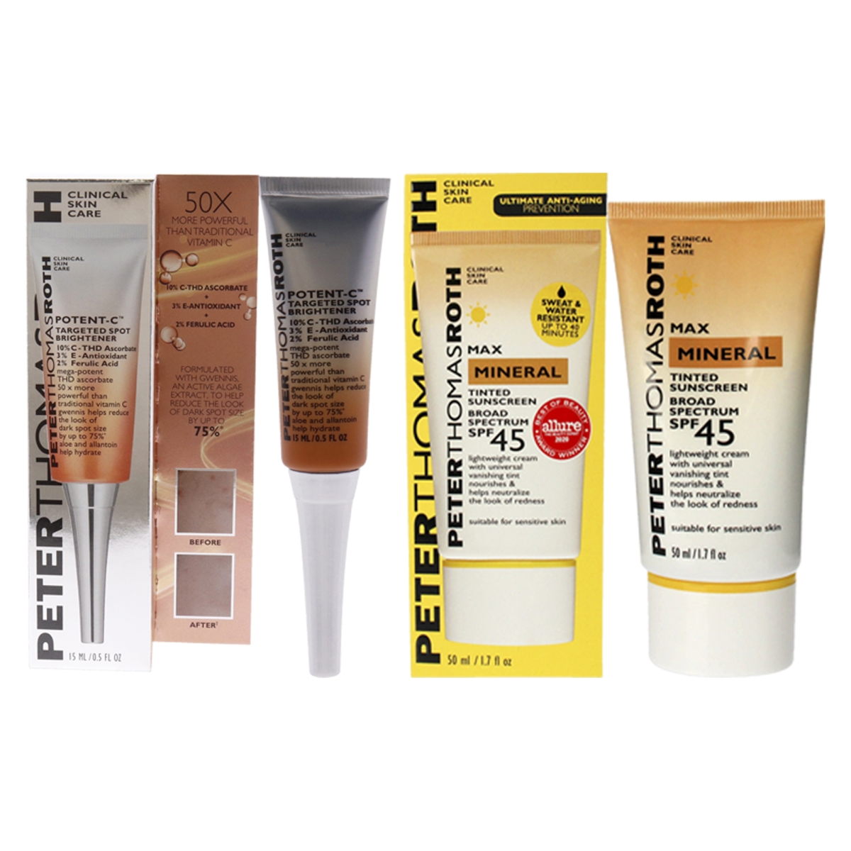 UPC 843711390967 product image for K0005086 Potent-C Targeted Spot Brightener & Max Mineral Tinted Sunscreen SPF 45 | upcitemdb.com