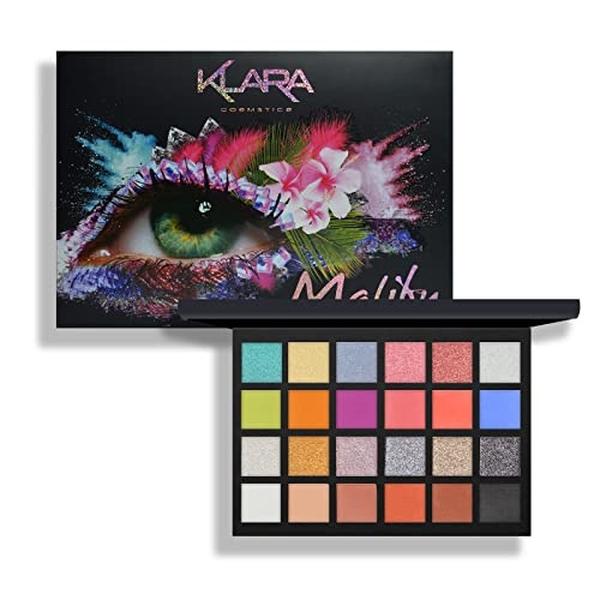 I0148227 2.5 oz 24 Eyeshadow Palette - Malibu