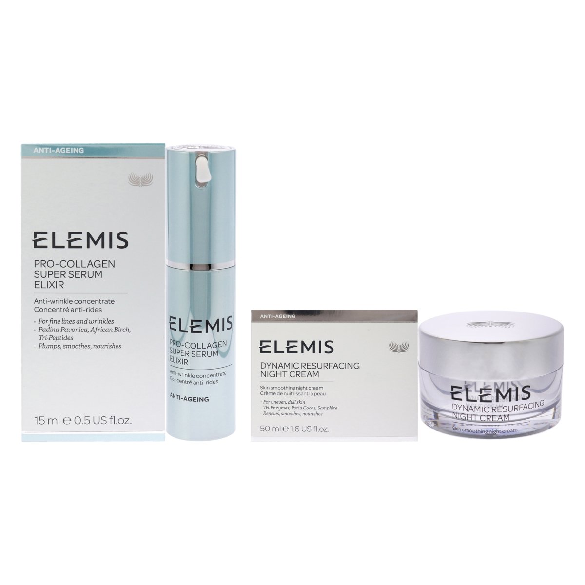 UPC 843711389787 product image for K0004971 2 oz Dynamic Resurfacing Night Cream & Pro Collagen Super Serum Elixir  | upcitemdb.com