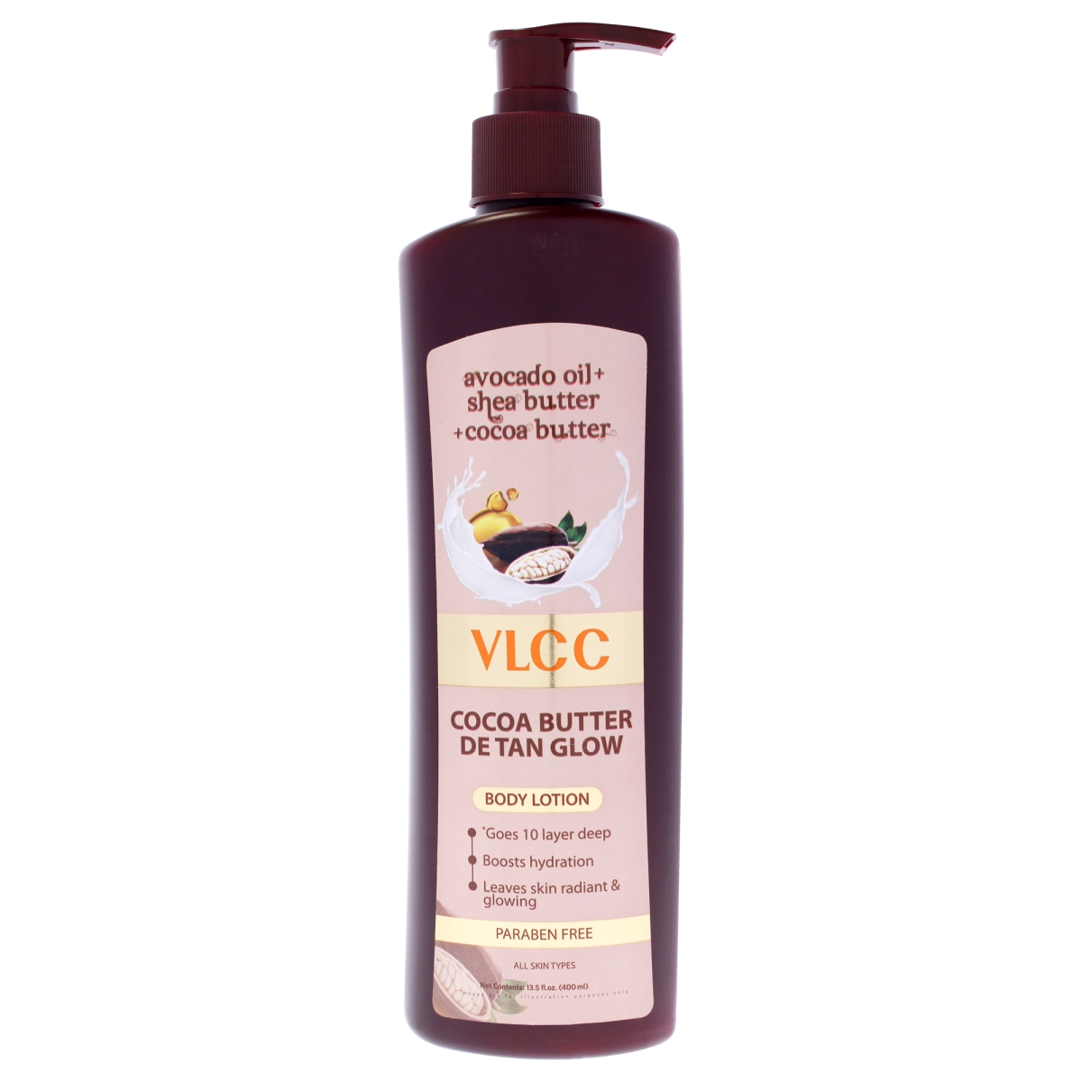 I0161673 13.5 oz Unisex Cocoa Butter De Tan Glow Body Lotion