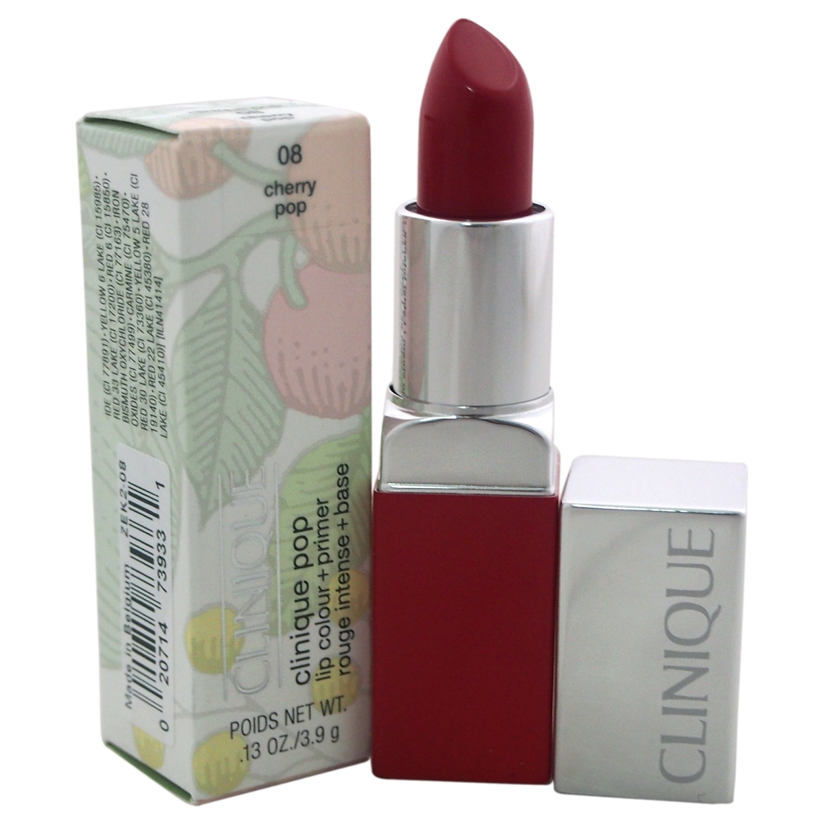 W-c-6773 0.13 Oz No. 08 Cherry Pop Plus Primer Lipstick For Women