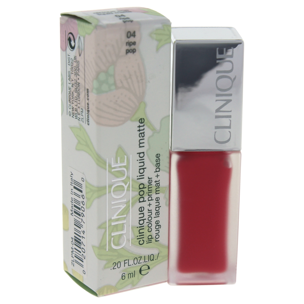 W-c-11081 0.2 Oz No. 04 Ripe-pop Liquid Matte Plus Primer Lip Gloss For Women