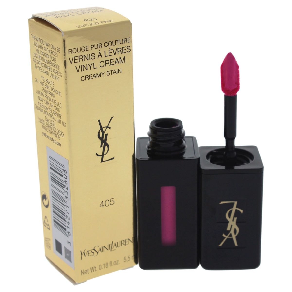 W-c-11428 0.18 Oz No. 405 Vernis Levres Vinyl Cream Lip Gloss - Explicit Pink For Women