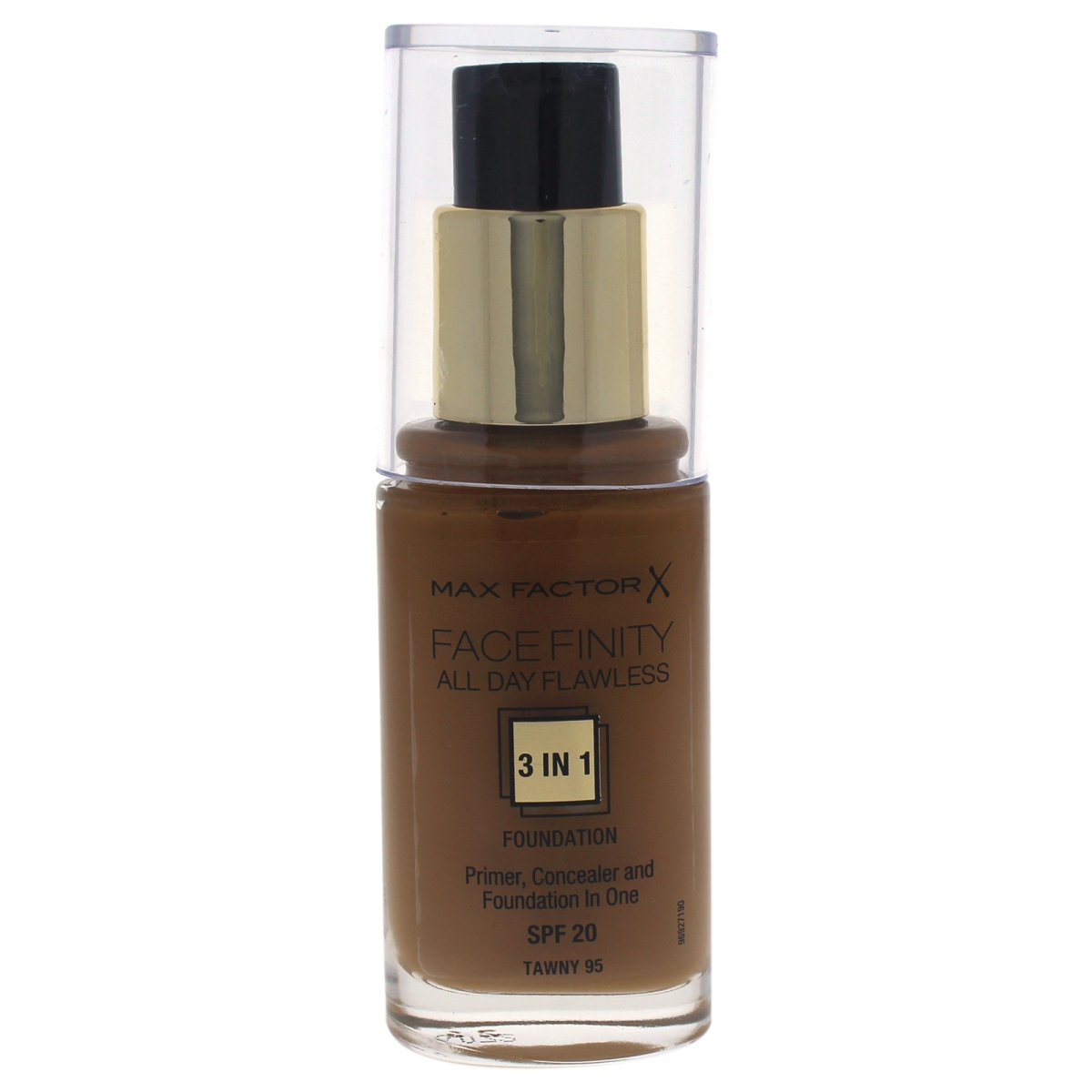 W-c-11240 30 Ml No. 95 Spf20 Facefinity All Day Flawless 3-in-1 Foundation - Tawny For Women