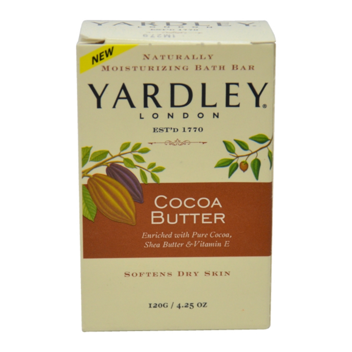 U-bb-1728 4.25 Oz Unisex Cocoa Butter Bar Soap