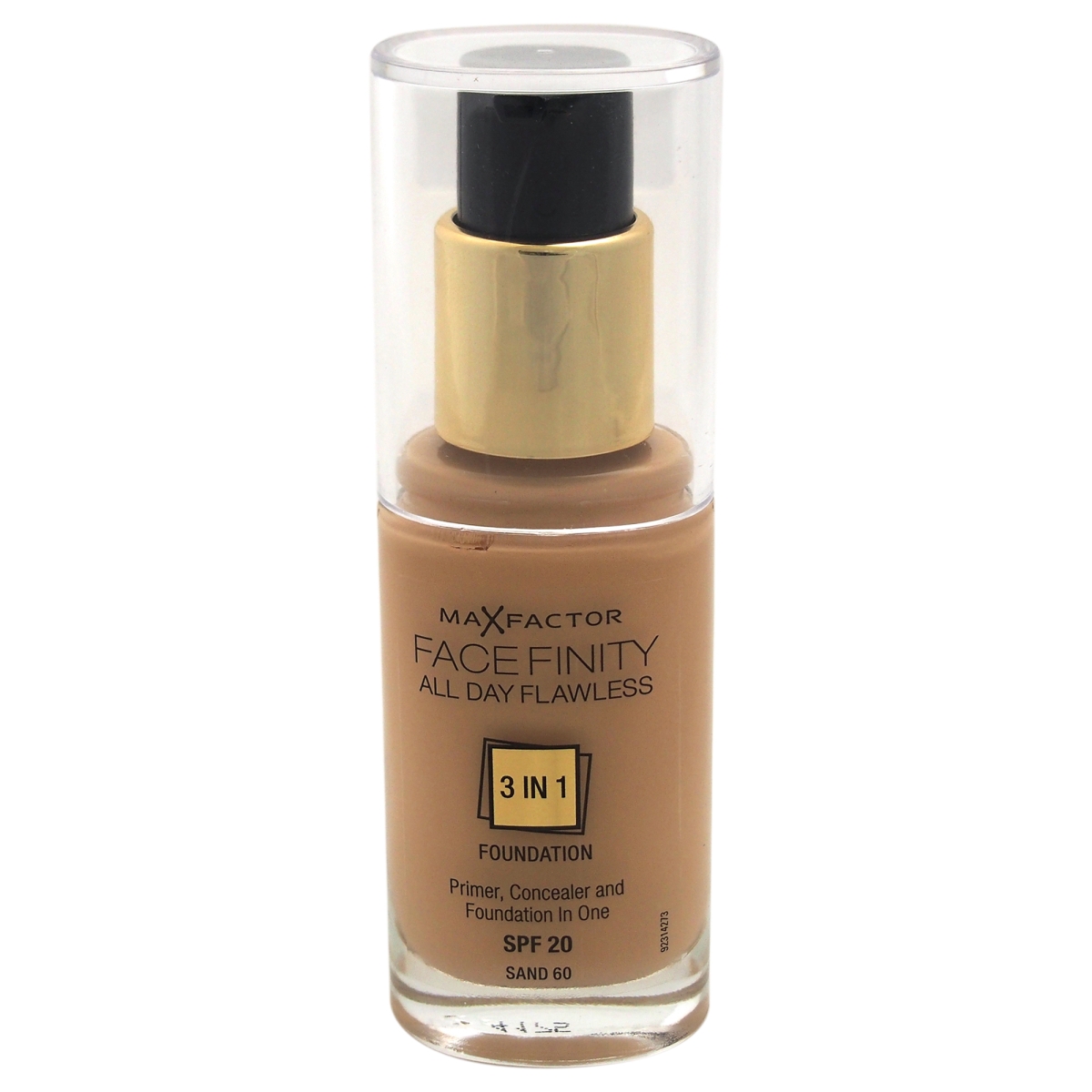 W-c-4569 30 Ml No. 60 Spf20 Facefinity All Day Flawless 3-in-1 Foundation - Sand For Women
