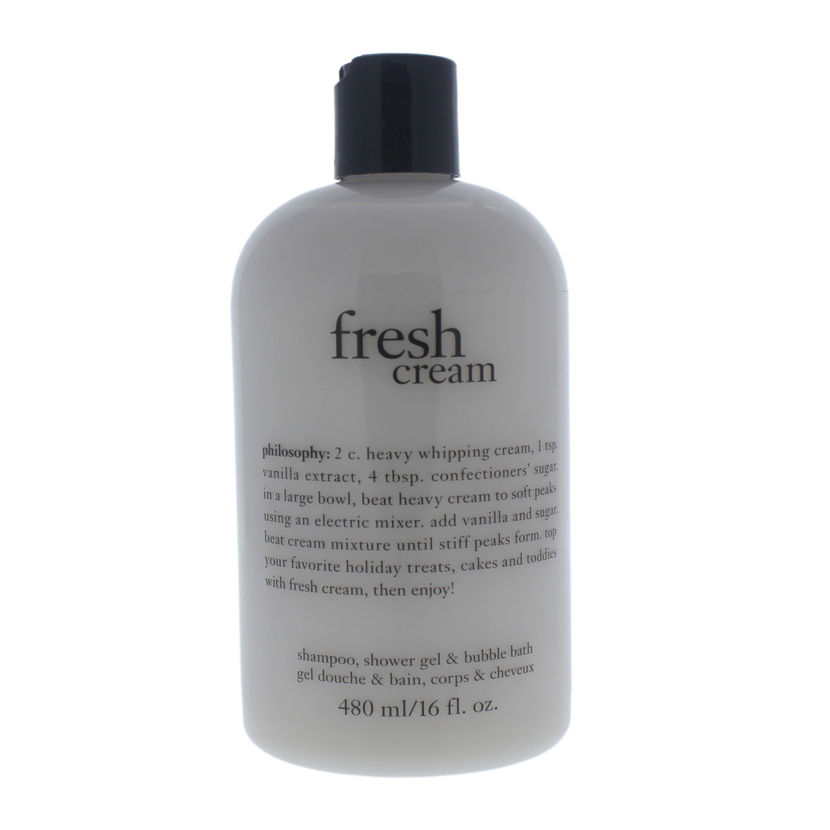 U-bb-2564 16 Oz Unisex Fresh Cream Shampoo Shower Gel & Bubble Bath