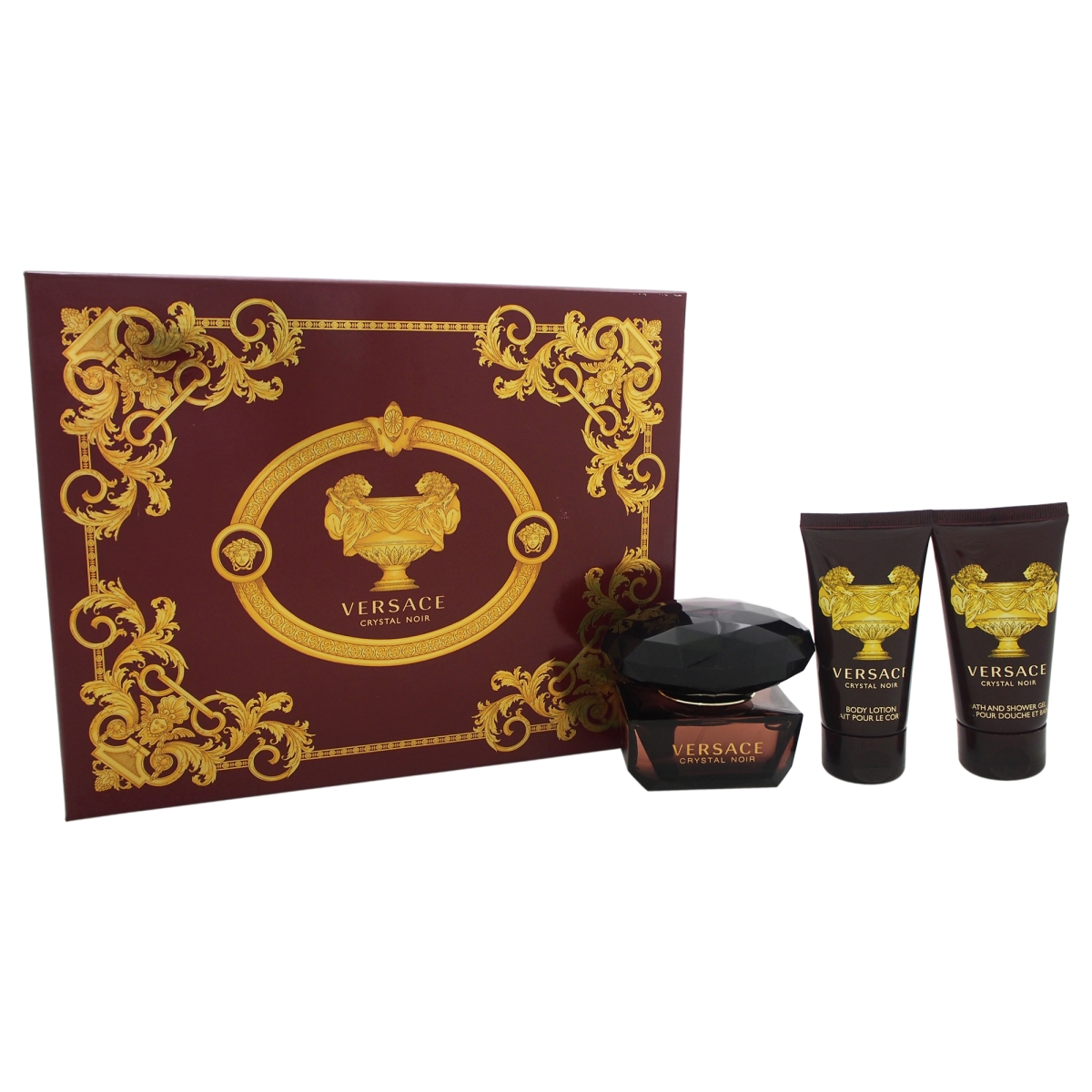 W-gs-3935 3 Piece Crystal Noir Gift Set For Women