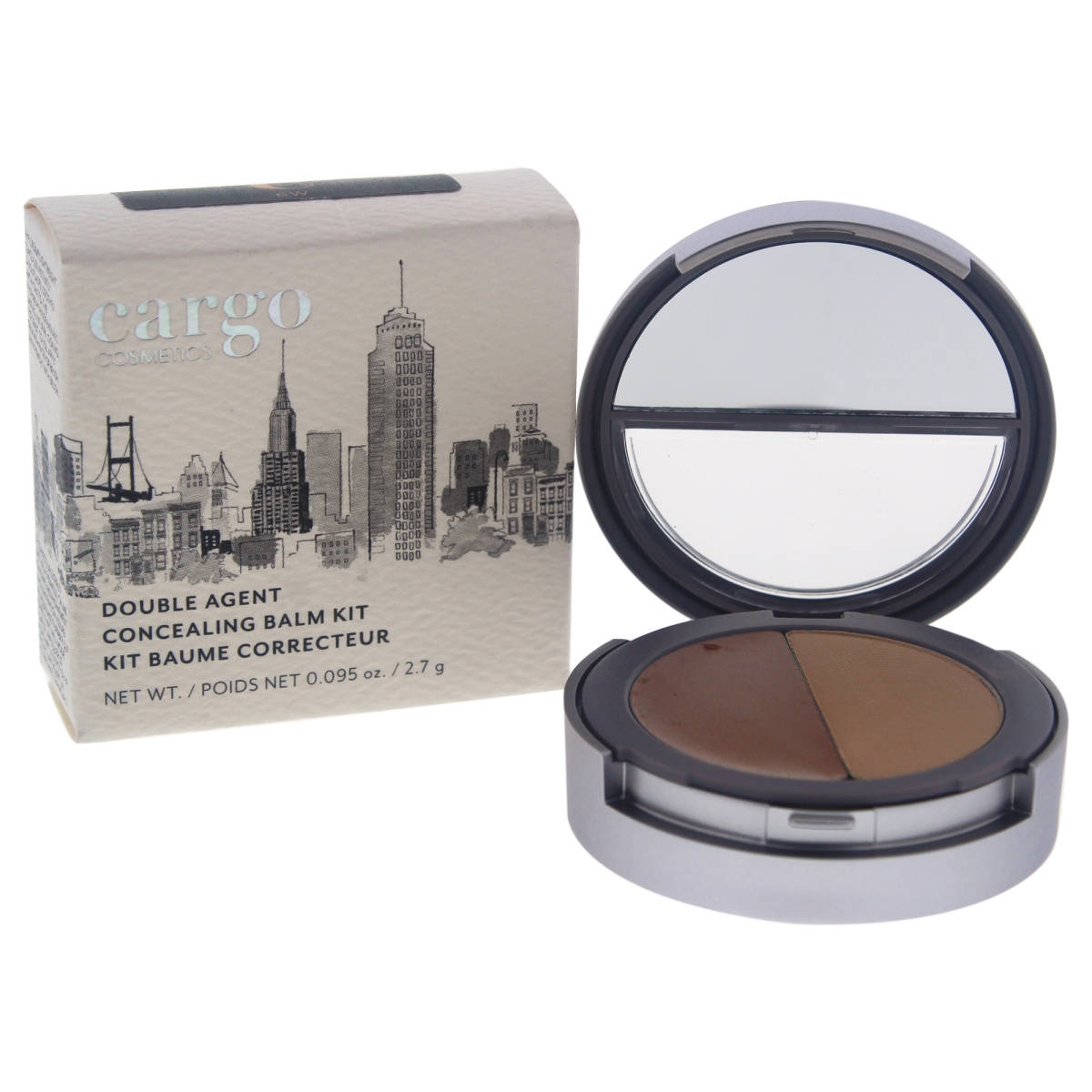 W-c-12155 Double Agent Concealing Balm Kit At 6w Deep For Women - 0.095 Oz