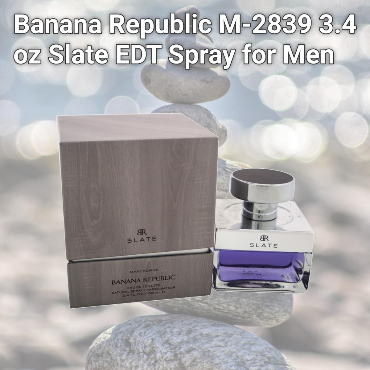 Picture of Banana Republic M-2839 3.4 oz Slate EDT Spray for Men