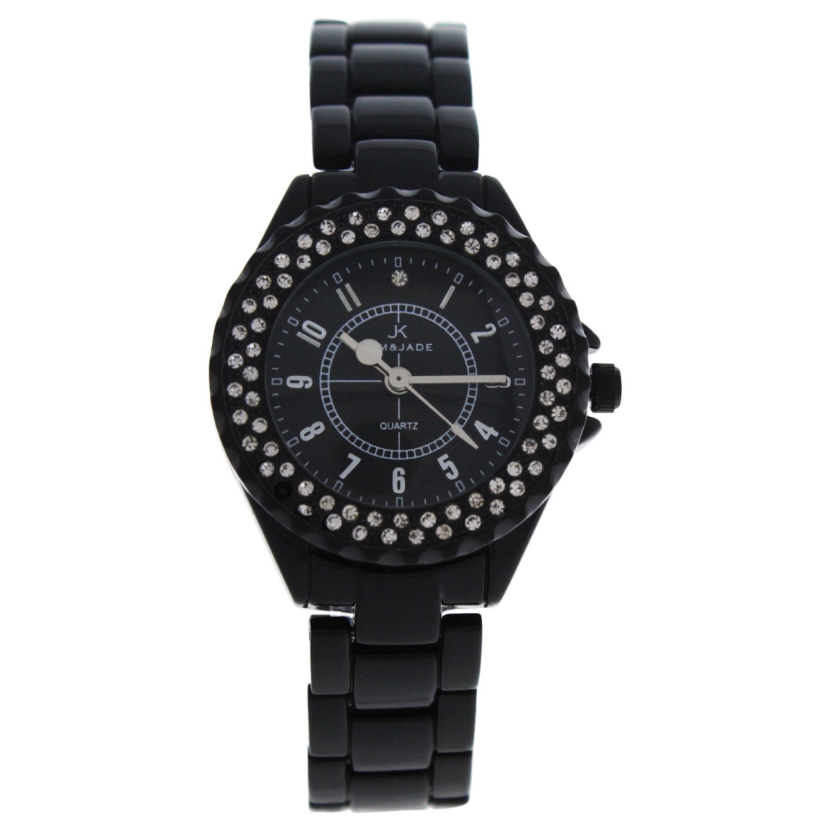 W-wat-1525 Black Stainless Steel Bracelet Watch For Women - 2033l-bb