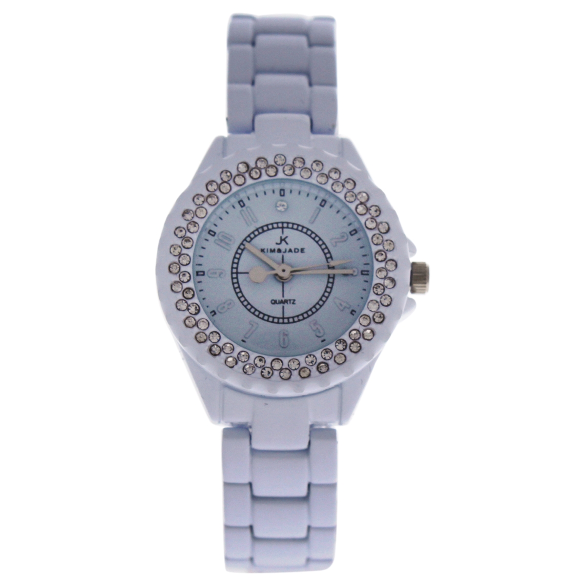 W-wat-1518 White Stainless Steel Bracelet Watch For Women - 2033l-ws