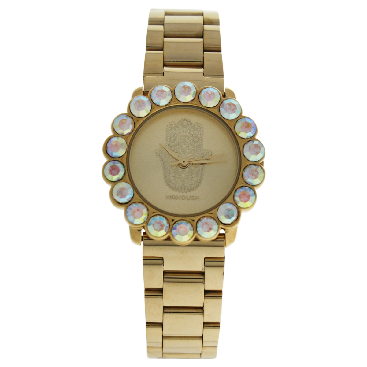 W-wat-1502 Mshscg Scarlett Hand - Stainless Steel Bracelet Watch For Women, Gold