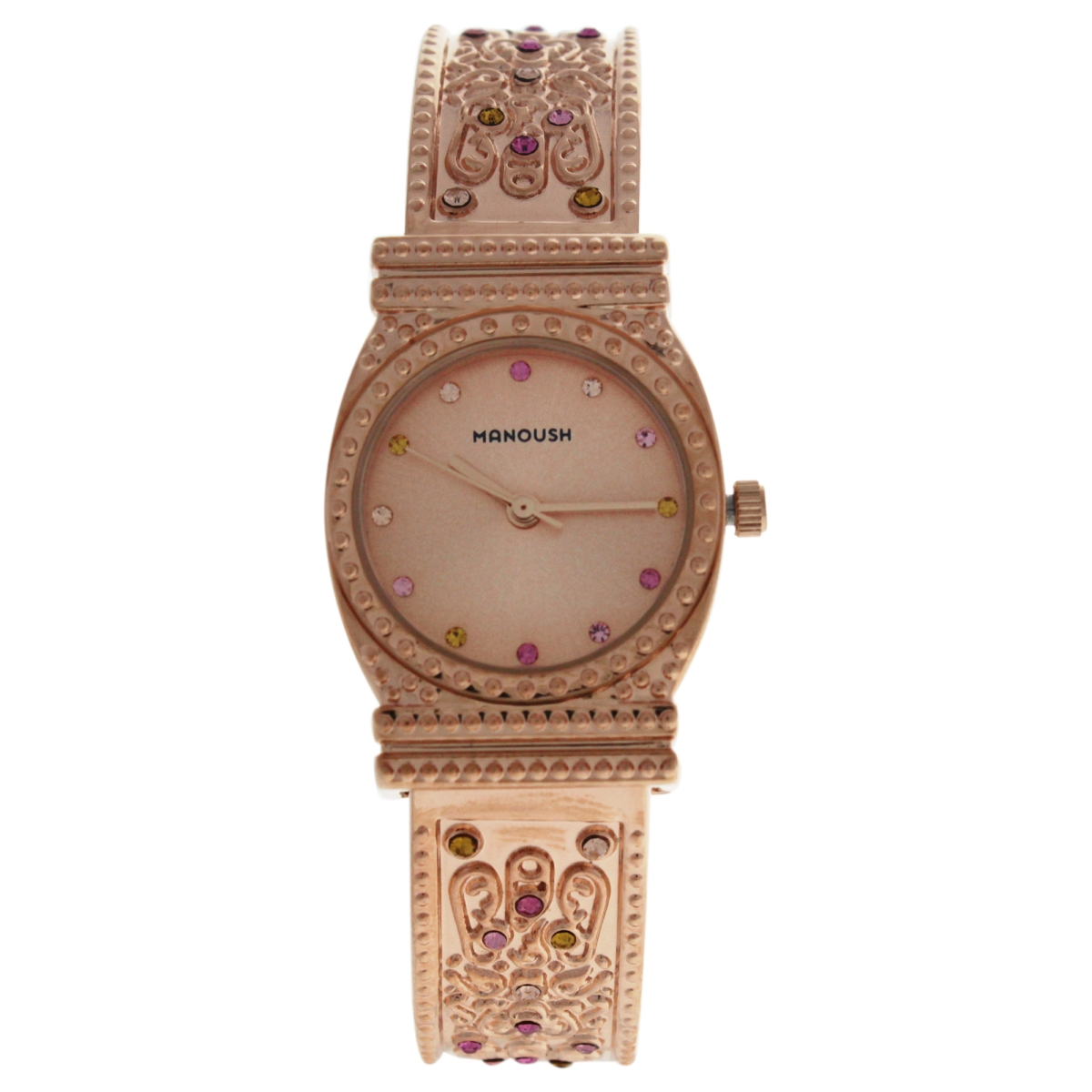 W-wat-1540 Mshmirg Mizuna - Stainless Steel Bracelet Watch For Women, Rose Gold