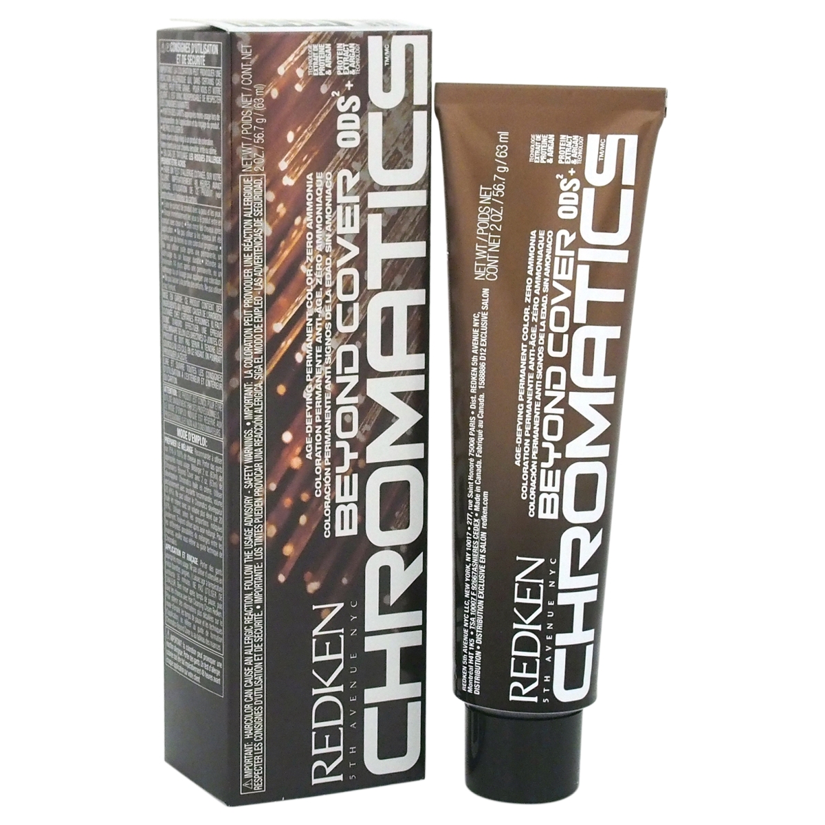 U-hc-8223 Chromatics Beyond Cover 2 Oz Hair Color For Unisex - 7cr Copper & Red