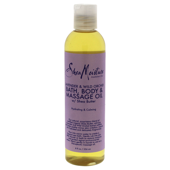 U-bb-2740 Lavender & Wild Orchid Bath-body & Massage Oil For Unisex - 8 Oz