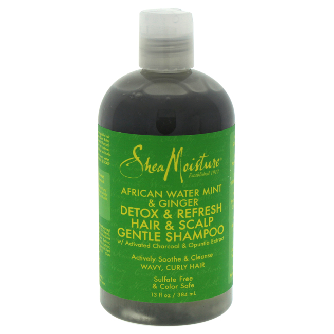 U-hc-12209 African Water Mint & Ginger Detox Hair & Scalp Gentle Shampoo For Unisex - 13 Oz