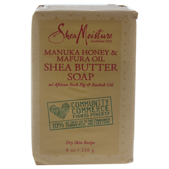 U-bb-2712 Manuka Honey & Mafura Oil Shea Butter Soap - Dry Skin For Unisex - 8 Oz
