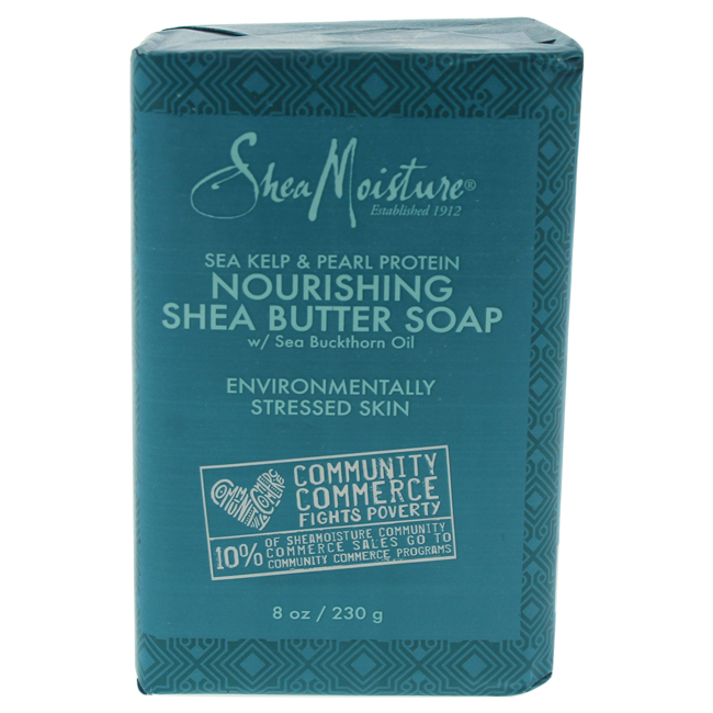 U-bb-2719 Sea Kelp & Pearl Protein Nourishing Shea Butter Soap For Unisex - 8 Oz