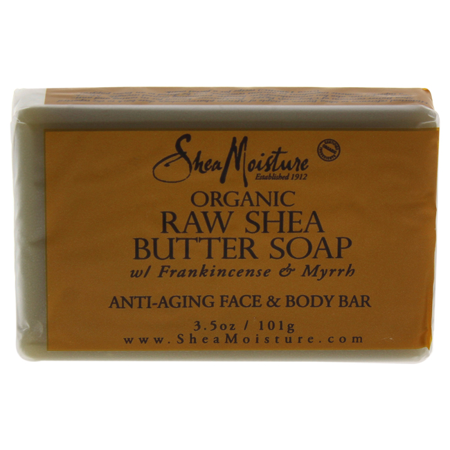 U-bb-2763 Organic Raw Shea Butter Soap Anti-aging Face & Body For Unisex - 3.5 Oz