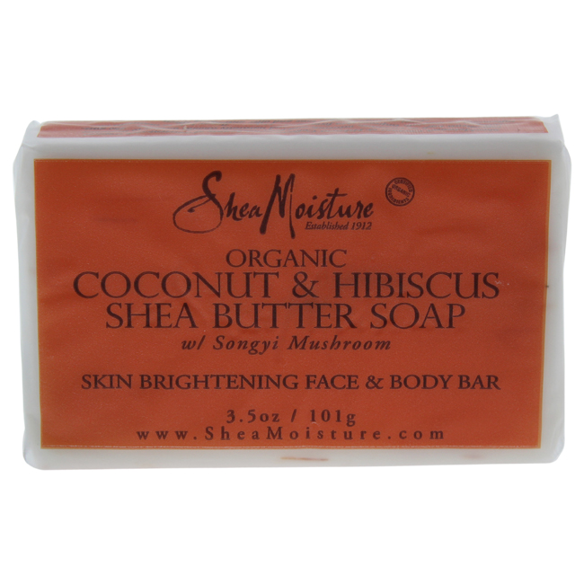 U-bb-2766 Organic Coconut & Hibiscus Shea Butter Soap For Unisex - 3.5 Oz