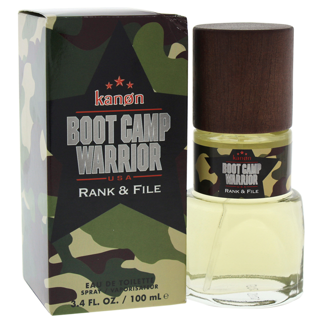 M-5433 Boot Camp Warrior Rank & File Edt Spray For Mens - 3.4 Oz