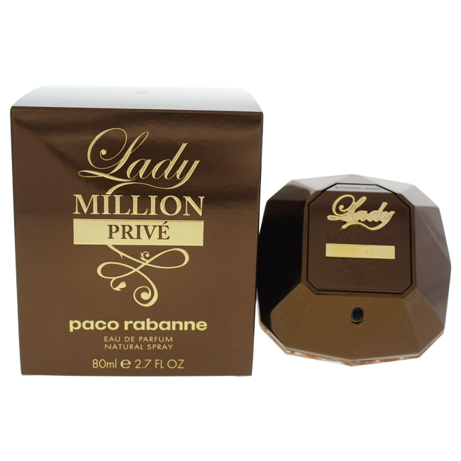 W-9117 Lady Million Prive Eau De Parfum Spray For Women - 2.7 Oz