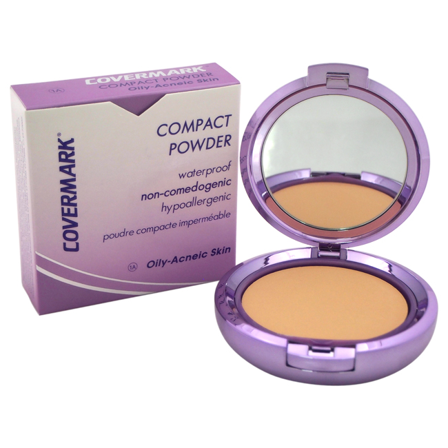 W-c-8322 Compact Powder Waterproof - No. 1a - Oily-acneic Skin For Women - 0.35 Oz