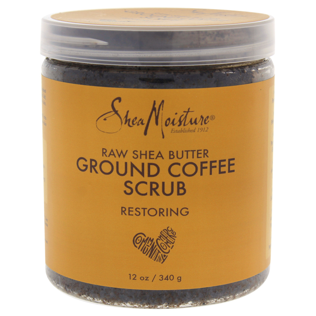 U-bb-2876 Raw Shea Butter Ground Coffee Scrub For Unisex - 12 Oz